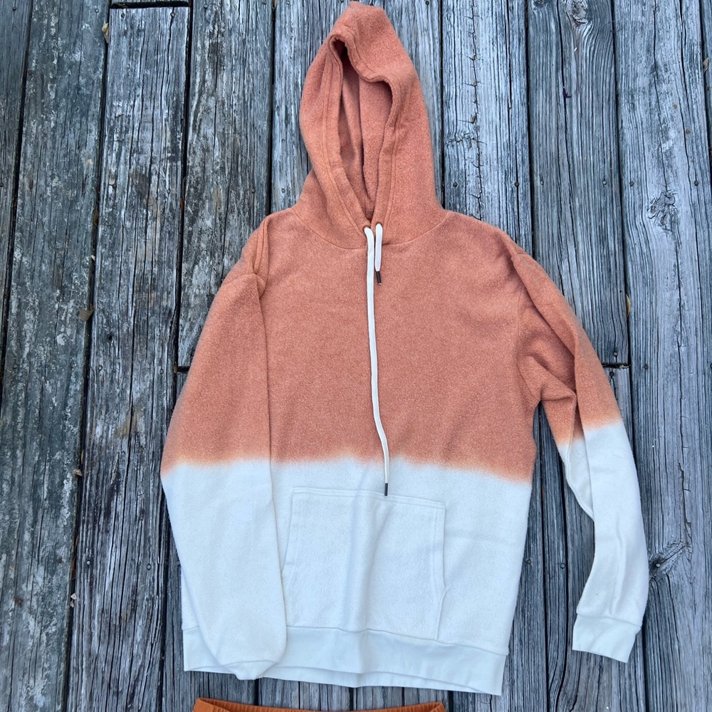 Orange Feat Women’s Sweatshirt and Pants